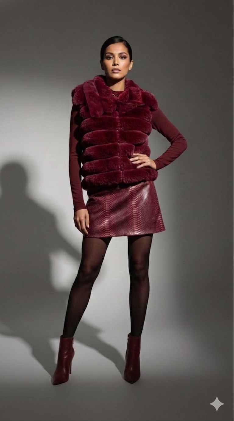 The Sable Plush Faux-Fur Vest