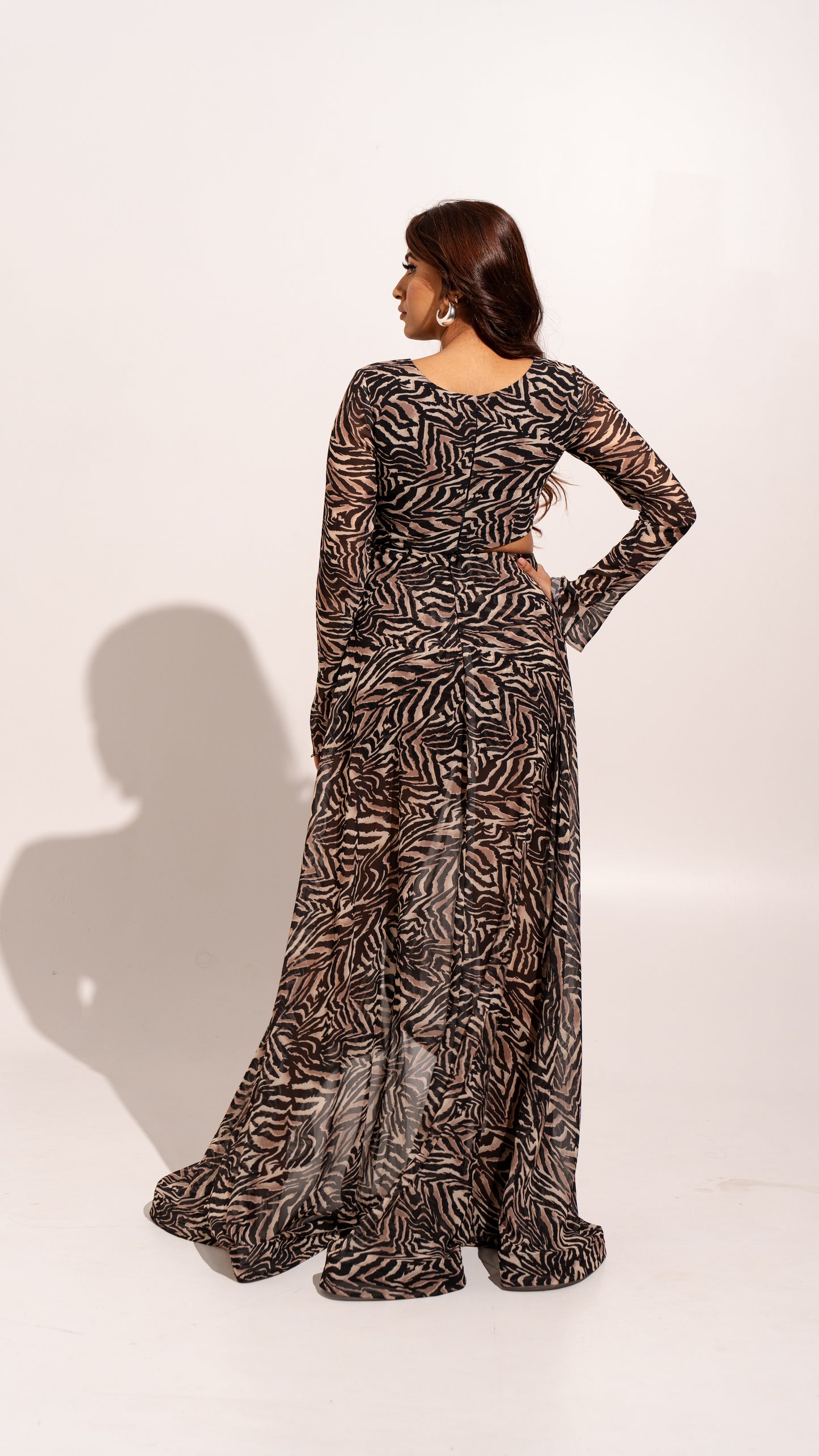 Cheetah Print Short & Long Dress