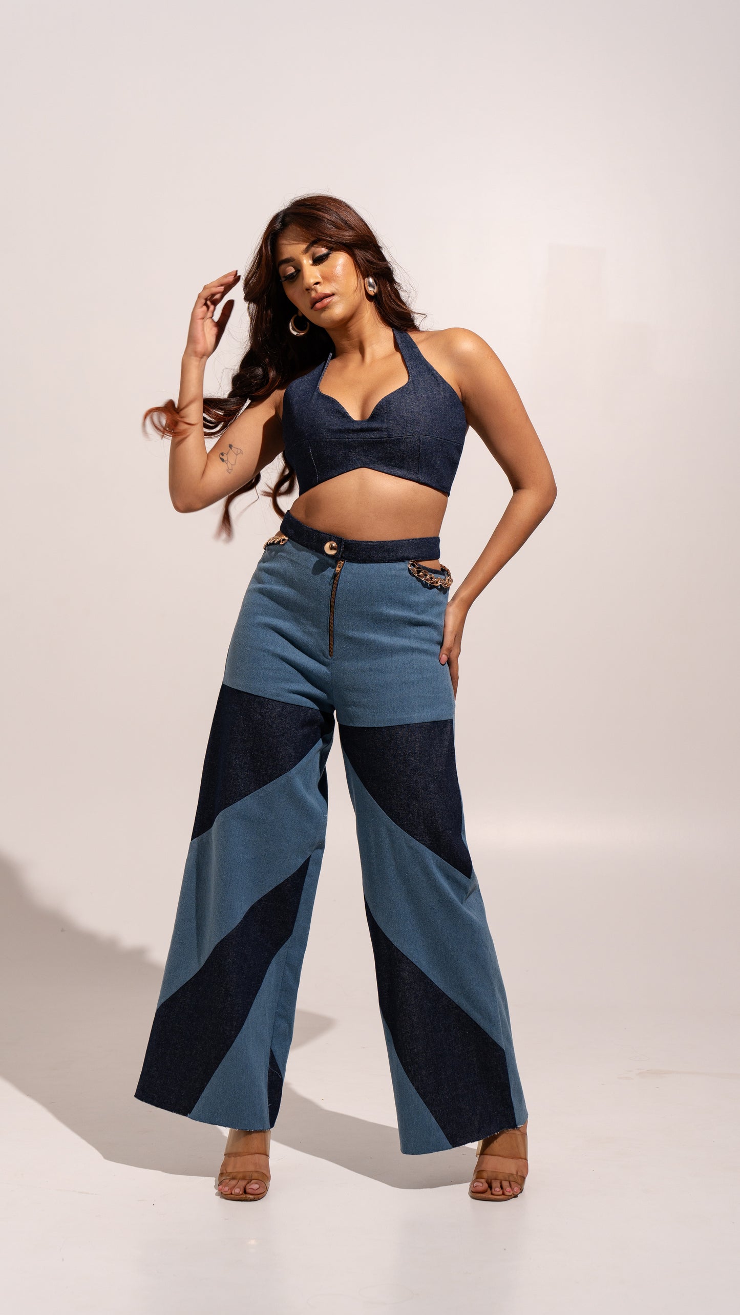 Two Toned Denim Co-ord